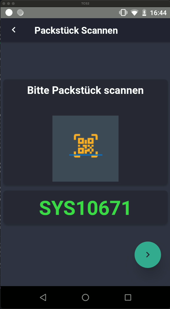 Scan Erfolgreich